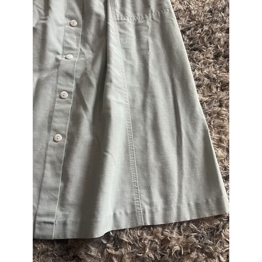Vintage Cricket Lane Mint Green Skirt Sz 14 - Picture 3 of 6